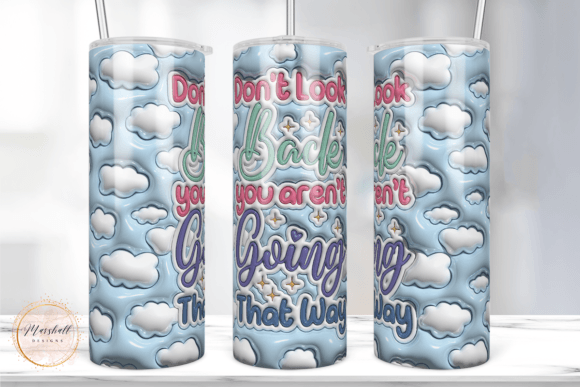 3D Inflated Don't Look Back Wrap