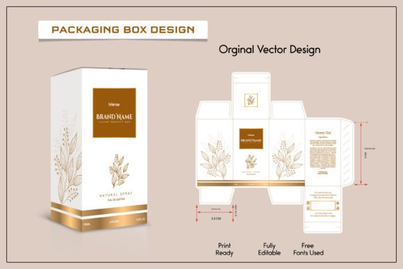 Artistic Perfume Packaging Box Concepts