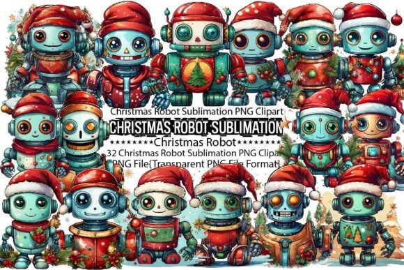Christmas Robot Sublimation Bundle Guide