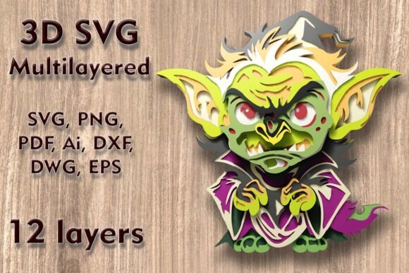 Creating Depth with Troll Multilayer 3D SVG Laser Cut Files: A Practical Guide for Makers