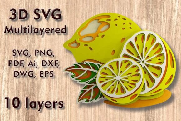 Elevating Dimensional Craft: A Professional Guide to Lemons 3D SVG Multilayer Laser Files