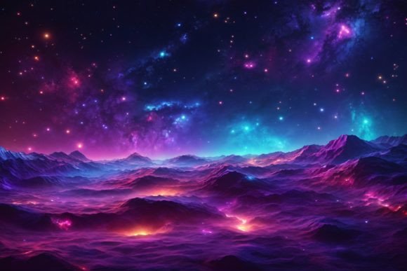 Galaxy Texture: Versatile Space Backgrounds