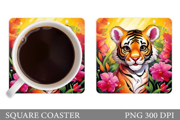Mastering the Art of Cute Tiger Coaster Sublimation for Flawless Results