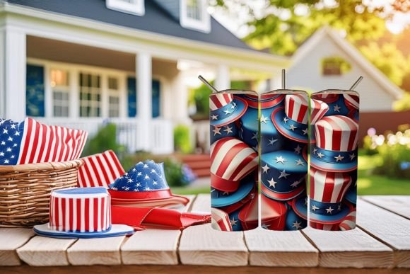 Mastering the Patriotic 3D Hats 20oz Tumbler Wrap for Professional Sublimation