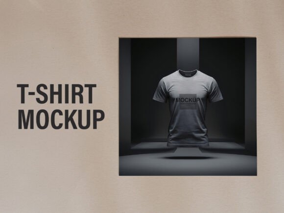 Strategic Visual Communication: Leveraging T-shirt Mockup 01 for Brand Clarity