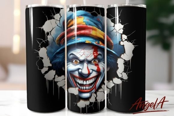 Unleashing Halloween Creativity: The Ultimate Guide to Scary Clown Tumbler Wraps