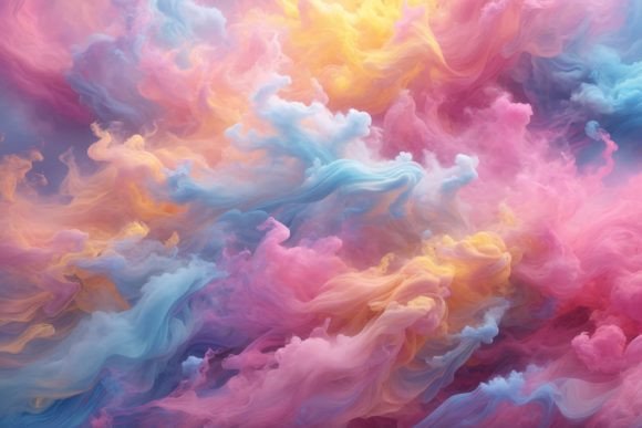 Unlocking Creative Potential with High-Resolution Colorful Smoke Textures